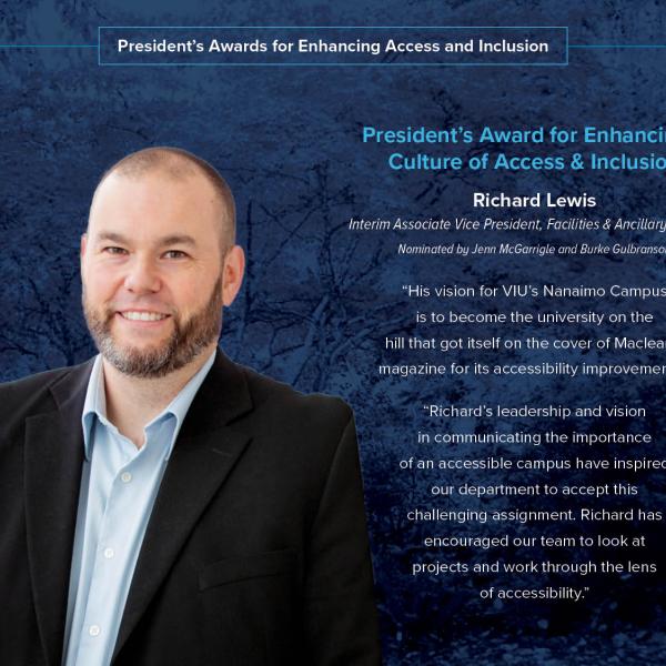 Richard Lewis President's award 2020