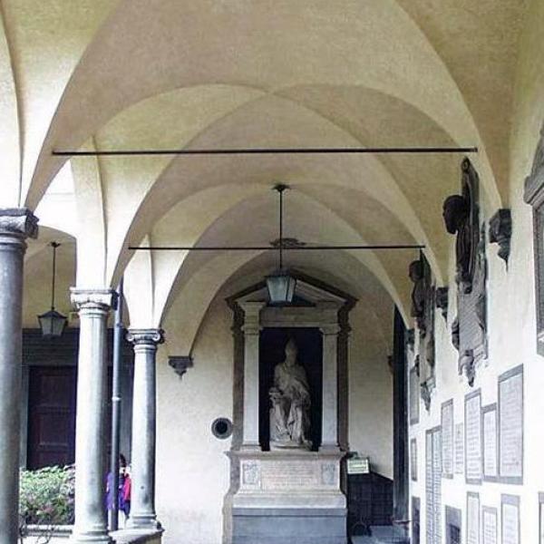 The Cloister at San Lorenzo in Florence