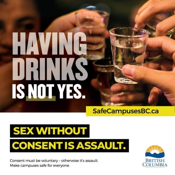 Safe Campuses BC - Sex without consent is assault