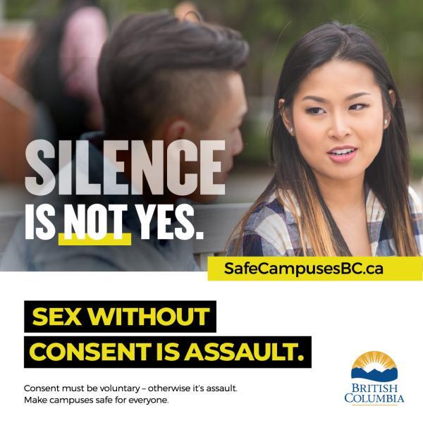 Safe Campuses BC - Sex without consent is assault