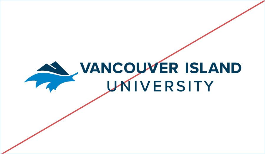 VIU logo with elements rearranged