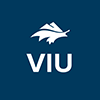 VIU reverse initials logo
