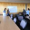 Unit4, Selkirk, and VIU employees engaged in brainstorming