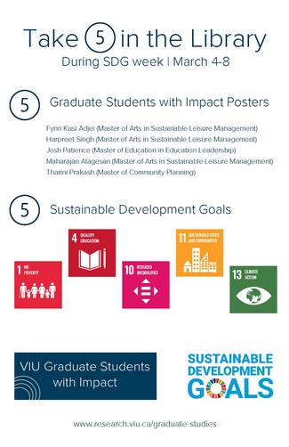 Take 5 in the library