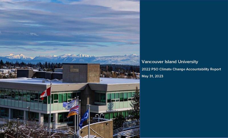 cover picture of the 2022 Climate Change Accountability Report